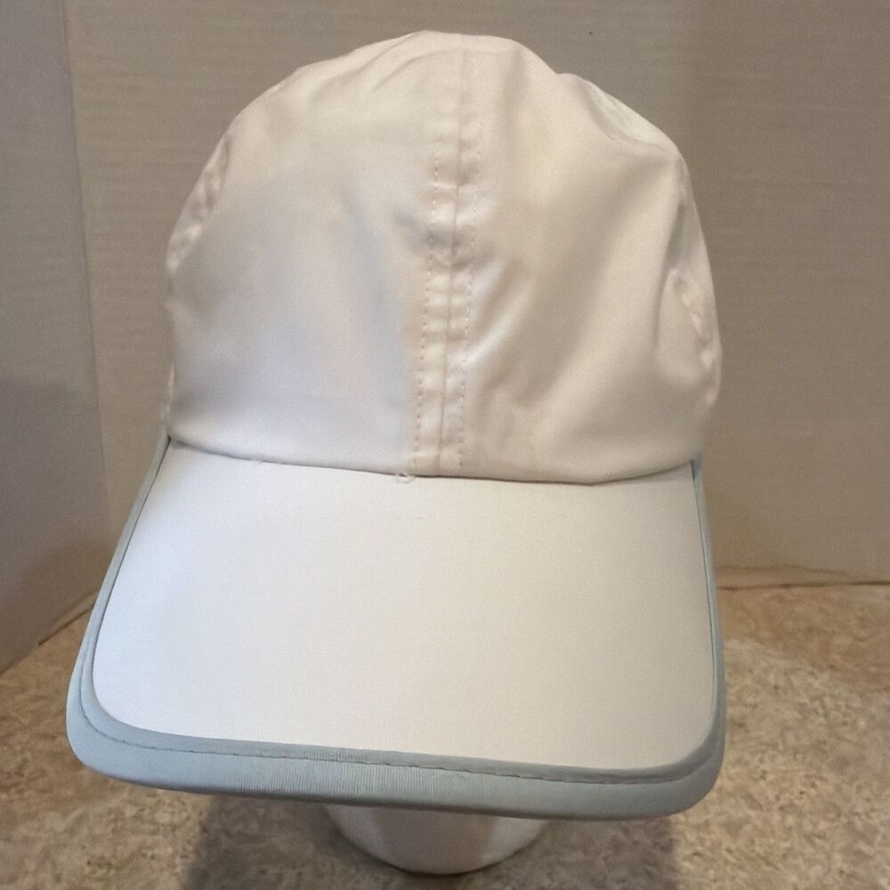 Ponyflo Nadia Performance Ponytail Hat Cap Women's OSFM White